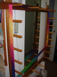 Wrap warp in a circle on the board